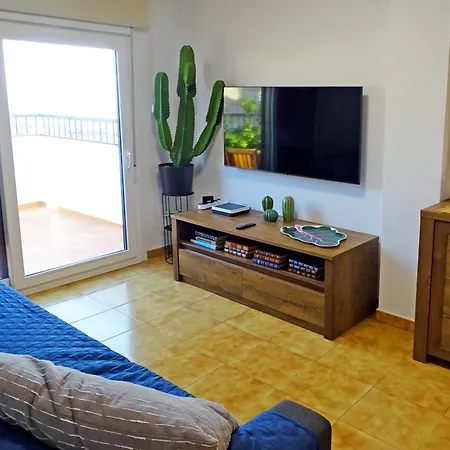 Piso En Con Terraza, Vistas Al Mar, Aire Acondicionado Y Garaje * カンデラリア